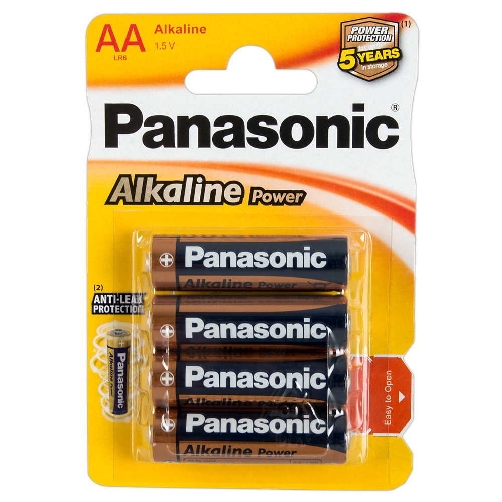 Panasonic Mignon Alcalin 4pcs