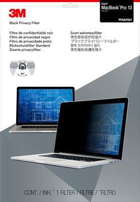 3m Pfnap007 Filtru De Confidențialitate Standard Pentru Apple Macbook Pro 13inch 7100115681