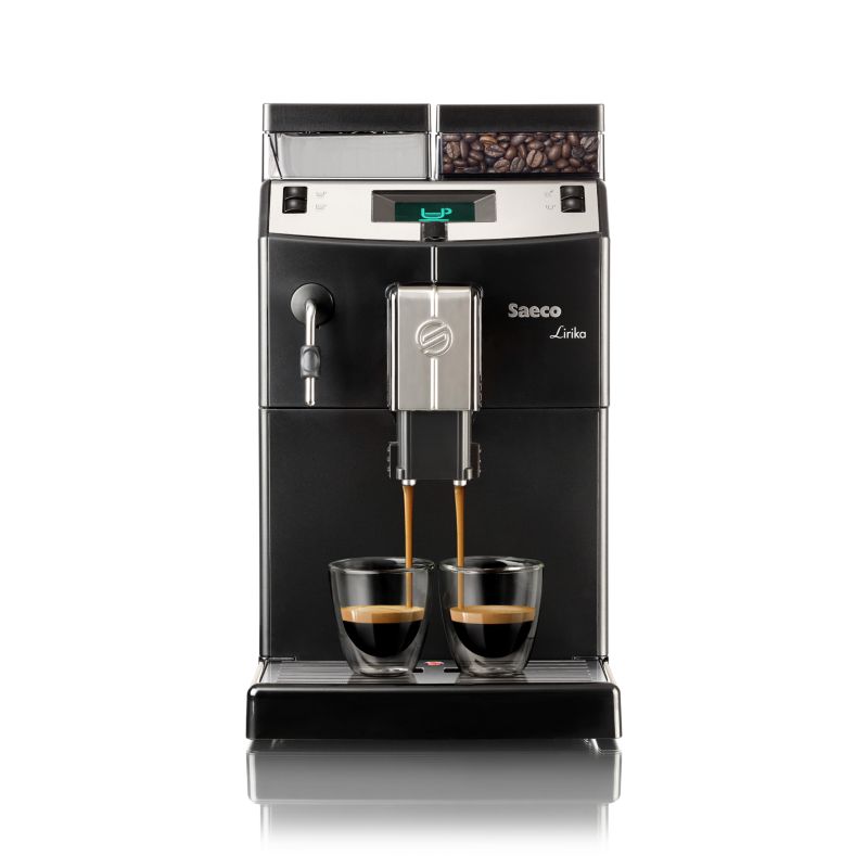 Saeco 10004476 Lirika Coffee Mașină De Cafea Complet Automată Neagră