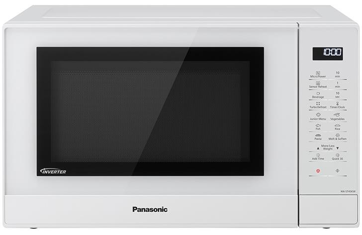 panasonic nn-st45 countertop (plasare) cuptor cu microunde solo 32 l 1000 w touch alb