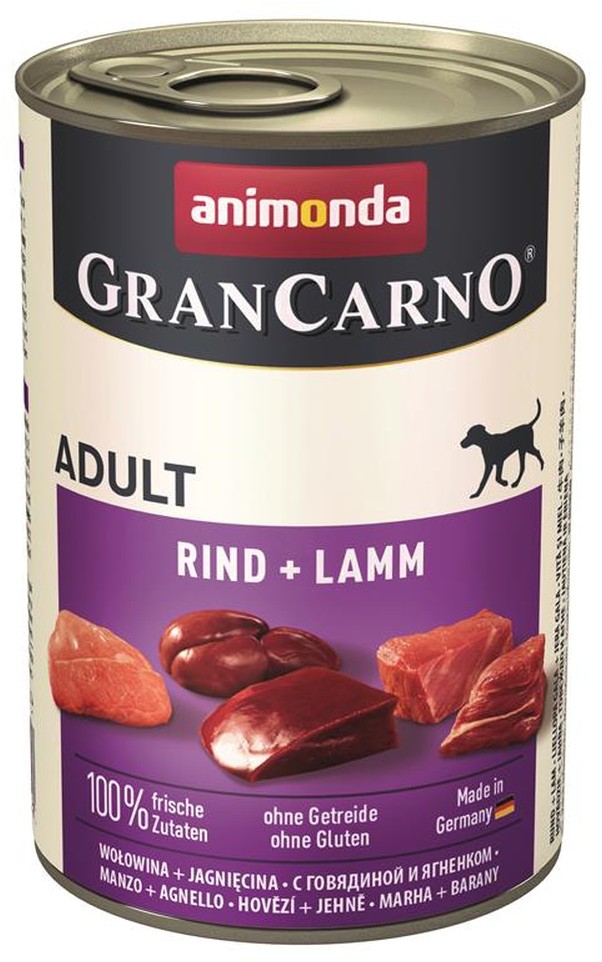 Animonda Dog Grancarno,Carno Adult Beef-Lamb 400g D