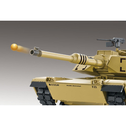 Rezervor RC M1A2 Abrams 1:16 Heng Long - Fumul și sunetul + cutie de viteze din metal și 2,4Ghz