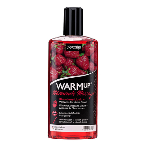 Massage Oil : Warmup Strawberry 150 Ml