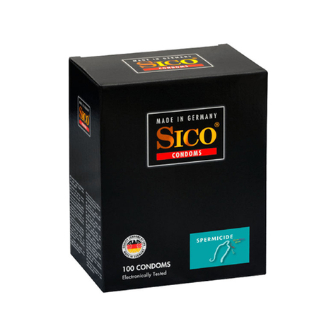 Sico Spermicide 100 Condoms