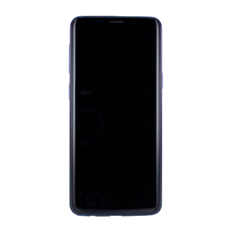 Samsung G960f Galaxy S9 Piesă De Schimb Originală Afișaj Lcd / Ecran Tactil Cu Ramă Albastru
