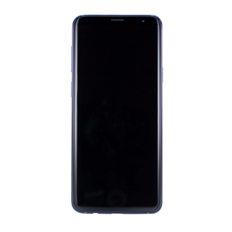 Samsung G965f Galaxy S9 Plus- Piese De Schimb Originale Afișaj Lcd / Ecran Tactil Cu Ramă Albastru