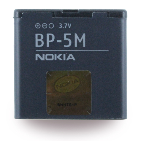 Nokia Bp-5m Baterie Li-Polimer 5610 Xpressmusic 900mah
