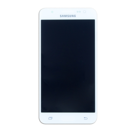 Samsung J500f Galaxy J5 Piesă De Schimb Originală Afișaj Lcd / Ecran Tactil Alb