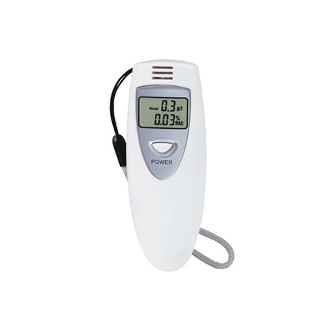 Tester de alcool LCD / Digital alcooltest pentru respirație (6387)