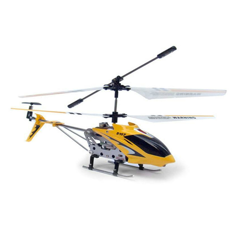 Elicopter SYMA S107G 3-Canal infraroșu cu infraroșu cu giroscop (galben)