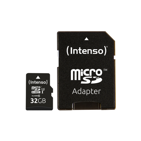 Card De Memorie Intenso Secure Digital Card Micro Sd Uhs-I Professional 32 Gb