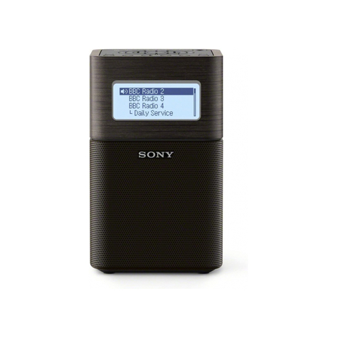 Sony Xdr-V1btdb Radio Ceas Portabil, Negru