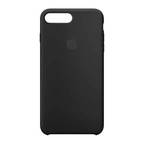apple iphone 7 plus / 8 plus silicon case negru