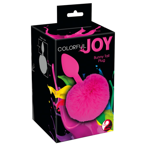 Colorat Joy Joy Bunny Tail Plug