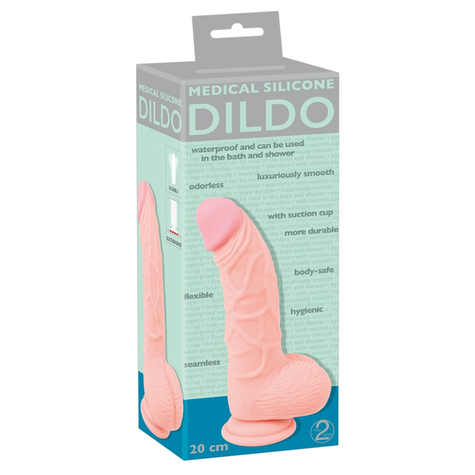 Dildo Medical Din Silicon 20 Cm