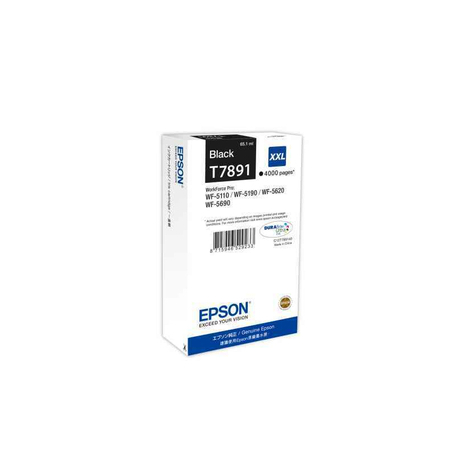 Epson C13t789140 Cartuș De Imprimare T7891 Xxl Negru 4.000 De Pagini