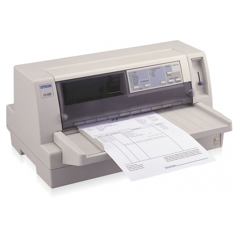 Epson Lq-680 Pro Dot Matrix Printer 24 De Ace