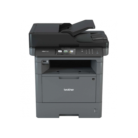 Brother Mfc-L5750dw B/N Imprimantă Laser Scanner Copiator Fax Lan Wlan