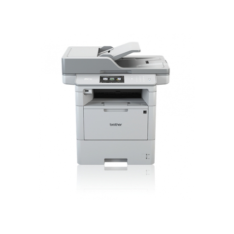 Brother Mfc-L6900dw B/N Imprimantă Laser Scanner Copiator Fax Lan Wlan Nfc