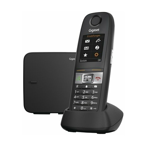 Gigaset E630 Telefon Fix Fără Fir (Analogic), Negru