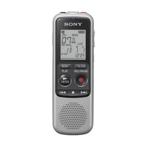Sony Icd-Bx140 4gb Digital Mono Voice Recorder Gri