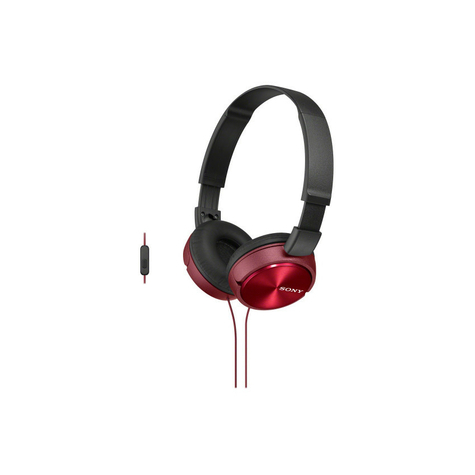Sony Mdr-Zx310apr Căști Pentru Ureche Cu Funcție De Căști Roșu