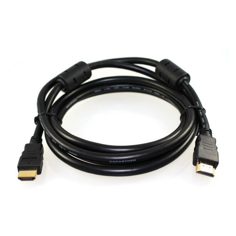 Reekin Cablu Hdmi - 1,0 Metru - Ferrit Full Hd (De Mare Viteză Cu Ethernet)