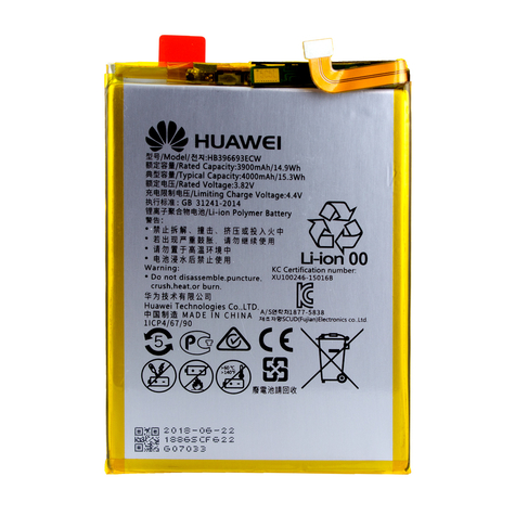 Huawei Hb396693ecw Baterie Litiu-Ion Mate 8 4000mah