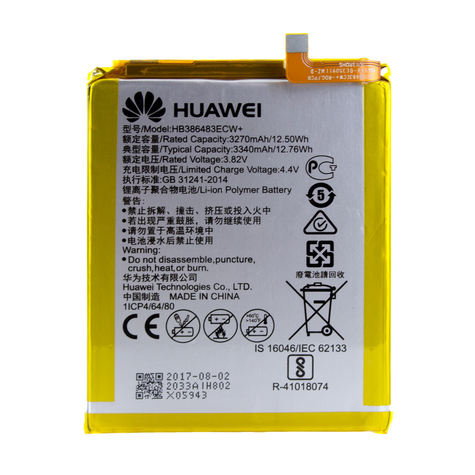 Huawei Hb386483ecw Baterie Litiu-Ion Honor 6x, G9 Plus, Nova Plus 3340mah