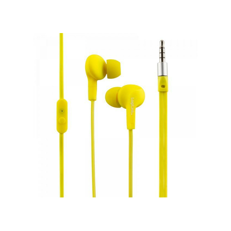 Logilink Sports-Fit In-Ear Headphone Galben Neon