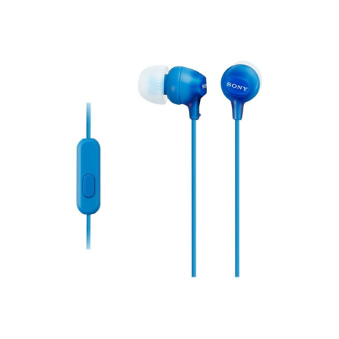 Căști In-Ear Sony Mdr-Ex15apli, Albastru