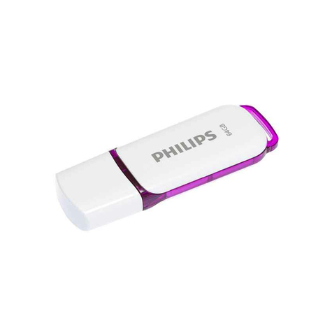 Philips Usb 2.0 64gb Snow Edition Violet Fm64fd70b/10