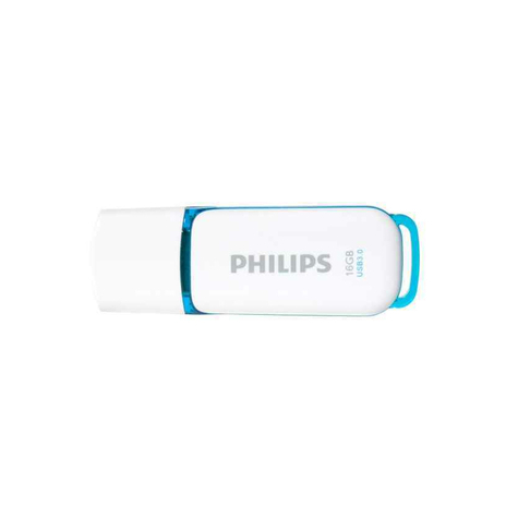 Philips Usb 3.0 16gb Snow Edition Albastru Fm16fd75b/10