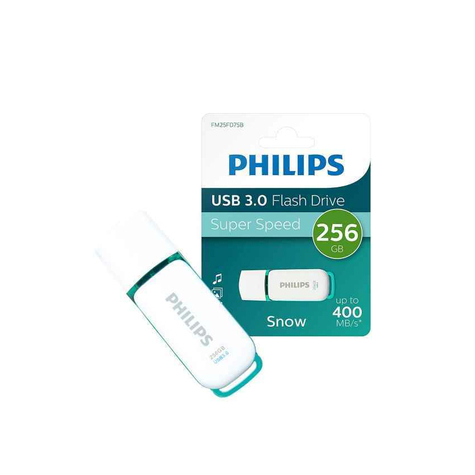 Philips Usb 3.0 256gb Snow Edition Verde Fm25fd75b/10