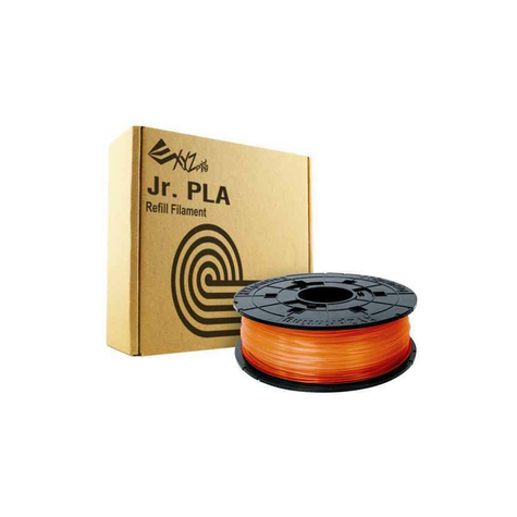 Xyzprinting Material De Imprimare 3d Polyacticsre (Pla) Orange 600 G Rfplcxeu07b
