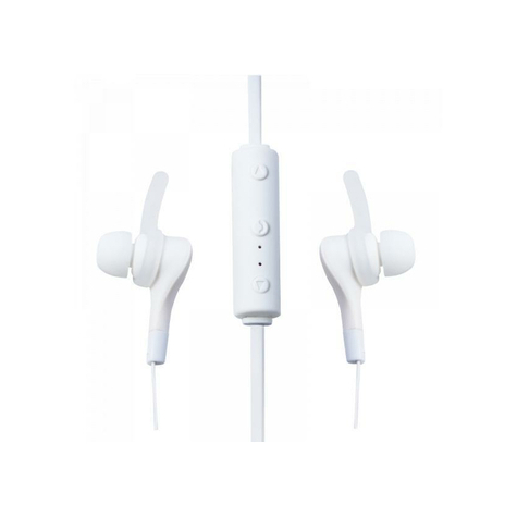Logilink Căști Bluetooth Stereo In-Ear, Alb (Bt0040w)
