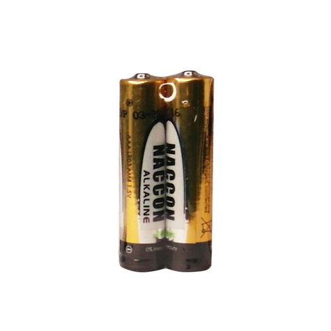 accesorii sexshop item:naccon alkaline lr03 battery aaa 2 pack