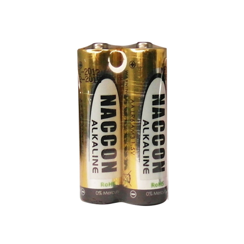 Accesorii Sexshop Item:Naccon Alkaline Lr6 Battery Aa 2 Pack