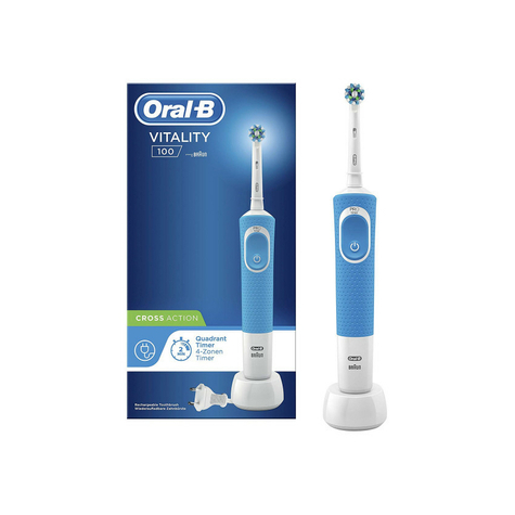 Periuță De Dinți Electrică Oral-B Vitality 100 Crossaction Albastru