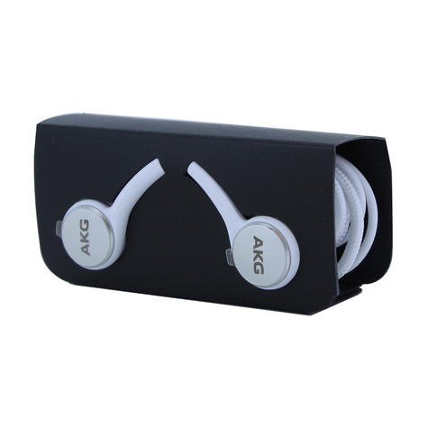 Samsung Akg In-Ear Headset / Căști 3.5mm Alb