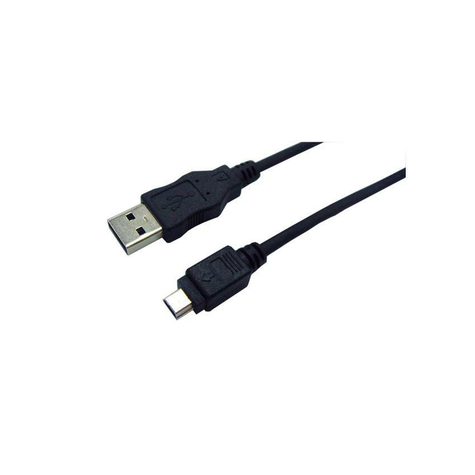 cablu logilink usb 2.0 (tip a) la usb mini, negru, 1,8 m