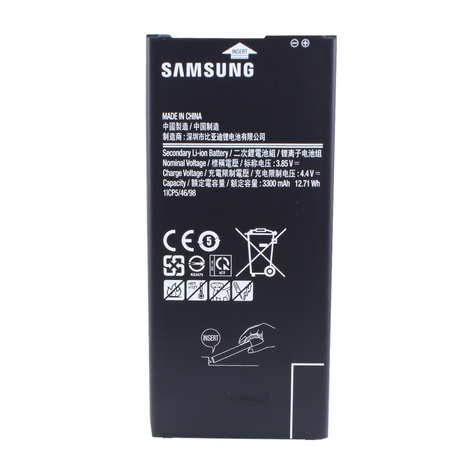 Samsung Eb-Bg610abe Samsung J610f Galaxy J6+ (2018), J415f Galaxy J4+ (2018) 3300mah Baterie Li-Ion Baterie