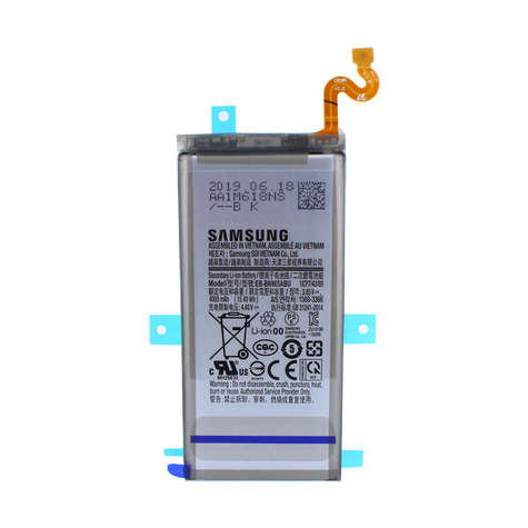 Samsung Eb-Bn965abu Samsung N960f Galaxy Note 9 4000mah Baterie Li-Ion Baterie