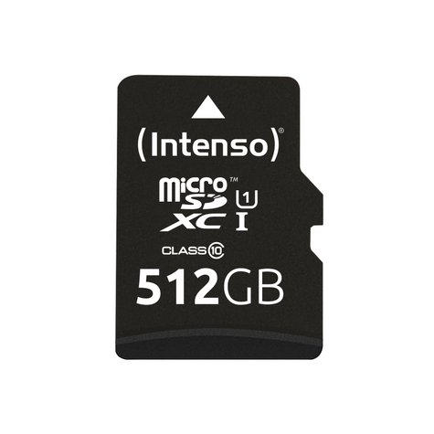 Intenso Micro Secure Digital Card Micro Sd Class 10 Uhs-I, 512 Gb Card De Memorie