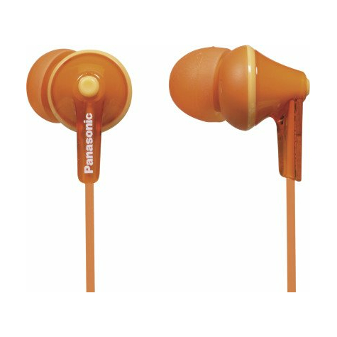 Panasonic Rp-Hje125e-D In-Ear Headphones, Orange