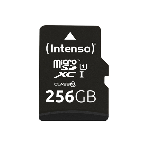 Intenso Micro Secure Digital Card Micro Sd Class 10 Uhs-I, 256 Gb Card De Memorie