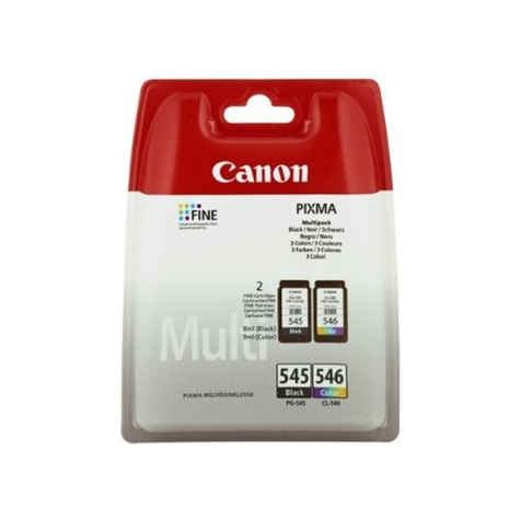Canon Cartuș Pg-545/Cl-546 Xl Photo Value Pack 2 Bucăți 8286b006