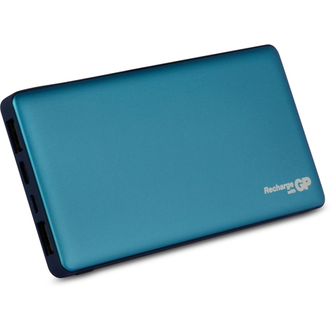 gp battery portable powerbank mp10ma albastru universal dreptunghiular ce litiu polimer (lipo) 10000 mah