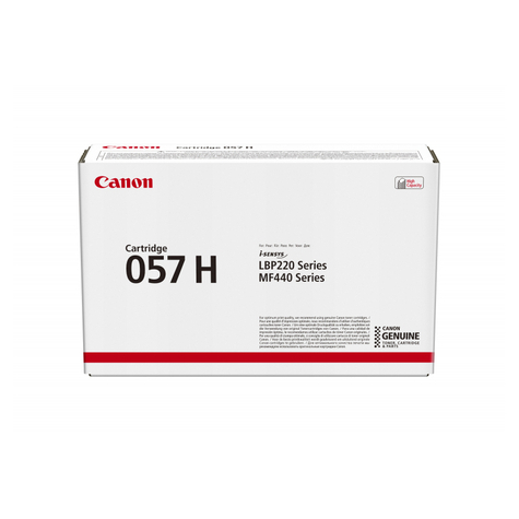 Canon I-Sensys 057h - 10000 Pages - Black - 1 Unit(S)