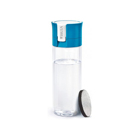 Brita Fill&Go Bottle Filtr Blue Sticlă De Filtrare A Apei Albastră Transparentă Plastic Sintetic 1 L Germania